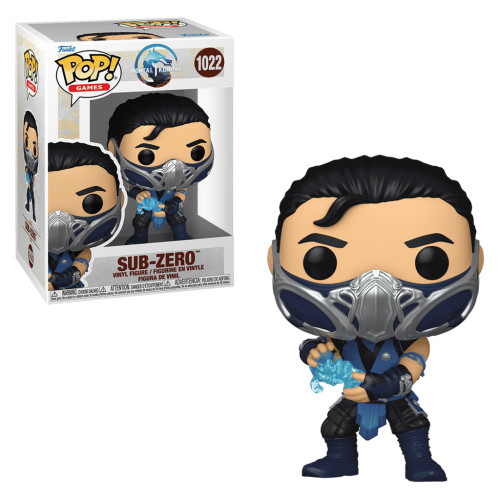 FUNKO POP GAMES MORTAL KOMBAT 1 - SUB-ZERO Mortal Kombat #1022 - Produto Original