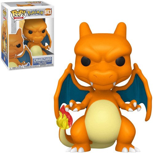 FUNKO POP GAMES POKÉMON - CHARIZARD 843 Pokemon #843 - Produto Original