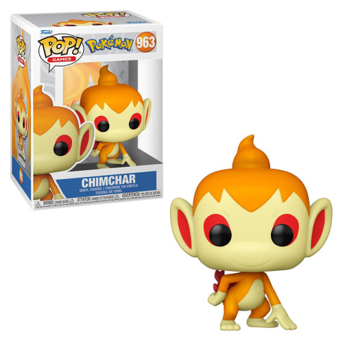 FUNKO POP GAMES POKÉMON - CHIMCHAR 963 Games #963 - Produto Original