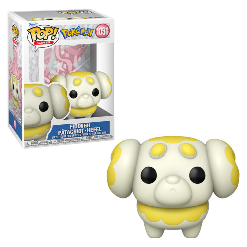 FUNKO POP GAMES POKÉMON - FIDOUGH - PÂTACHIOT - HEFEL 1051 Games #1051 - Produto Original
