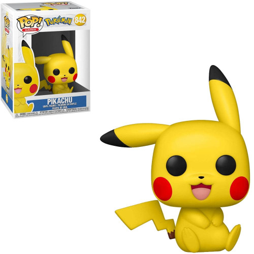 FUNKO POP GAMES POKÉMON - PIKACHU 842 Pokemon #842 - Produto Original