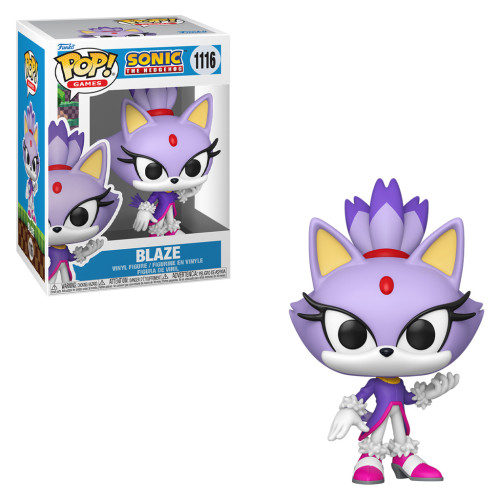 FUNKO POP GAMES SONIC THE HEDGEHOG - BLAZE-Sonic The Hedgehog-1116