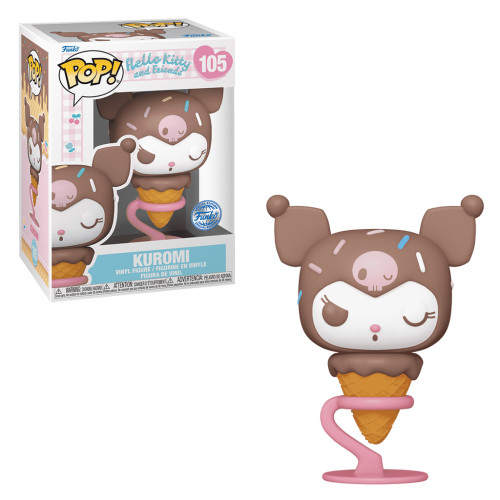 FUNKO POP HELLO KITTY AND FRIENDS EXCLUSIVE - KUROMI 105 Hello Kitty #105 - Produto Original
