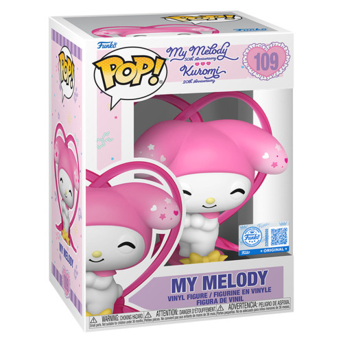 Funko Pop Hello Kitty And Friends: My Melody 50th Anniversary Exclusive - My Melody 109 - Hello Kitty - #109