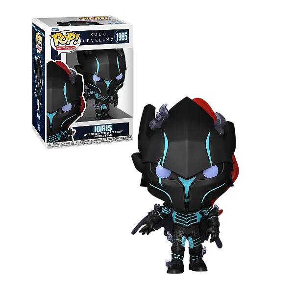 FUNKO POP IGRIS 1985 -SOLO LEVELING Solo Leveling #2026 - Produto Original