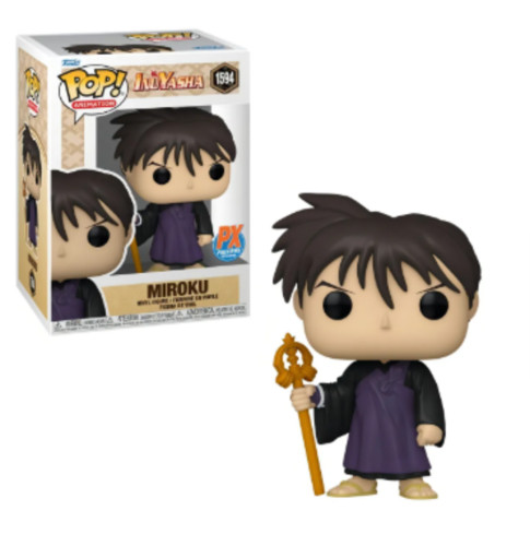 FUNKO POP INUYASHA 1594 - MIROKU Solo Levelling #1594 - Produto Original