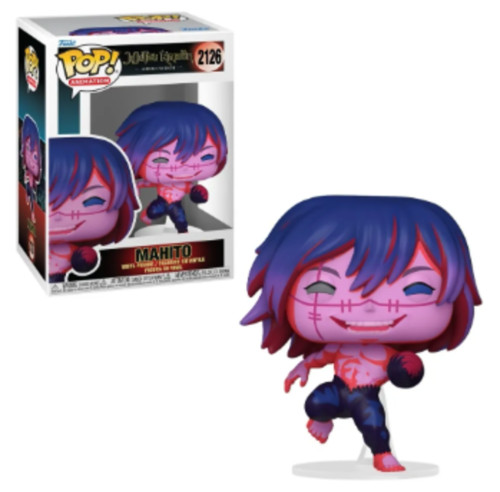 FUNKO POP JUJUTSU KAISEN 2126 - MAHITO Jujutsu Kaisen #2126 - Produto Original