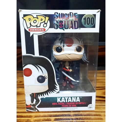 FUNKO POP KATANA SUICIDE SQUAD Suicide Squad #1 - Produto Original