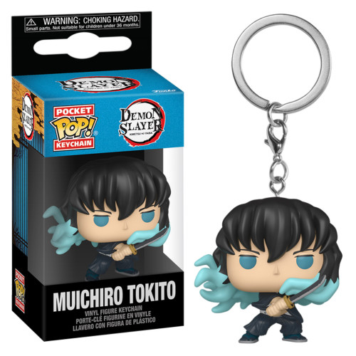 Chaveiro FUNKO POP KEYCHAIN DEMON SLAYER MUICHIRO ATTACK 85333-Animation-