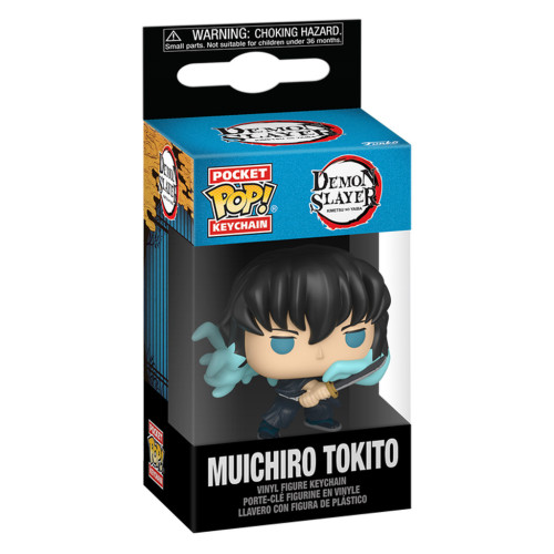 Chaveiro FUNKO POP KEYCHAIN DEMON SLAYER MUICHIRO ATTACK 85333 - Animation - #