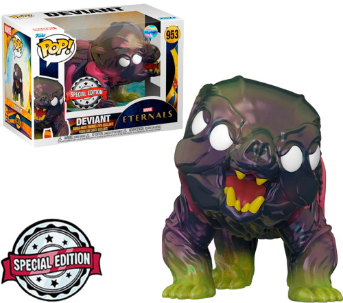 FUNKO POP MARVEL ETERNALS EXCLUSIVE - DEVIANT 953 ETERNAILS #953 - Produto Original