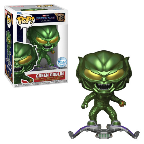 Funko Pop Marvel Spider-man Far From Home S3 Exclusive - Green Goblin 1168 Duende Verde Marvel #1168 - Produto Original