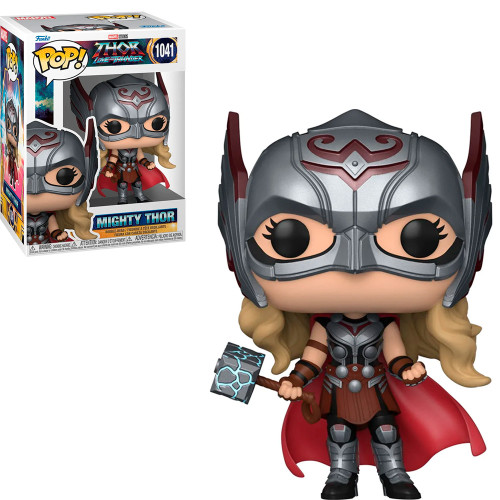 FUNKO POP MARVEL THOR LOVE AND THUNDER - MIGHTY THOR 1041 Funko Pop Marvel #1041 - Produto Original