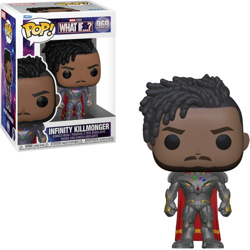 Funko Pop Marvel What If...? - Infinity Killmonger 969-Marvel-969