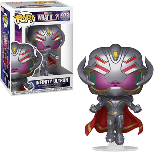 Funko Pop Marvel What If…? - Infinity Ultron Funko Pop Marvel #973 - Produto Original