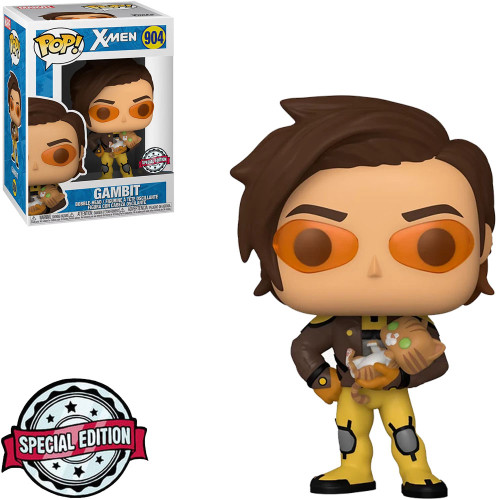 FUNKO POP MARVEL X-MEN - GAMBIT 904 (EDITION SPECIAL) Funko POP! #904 - Produto Original