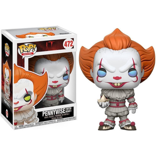 Funko Pop Movies It - Pennywise With Boat 472-IT A Coisa-472