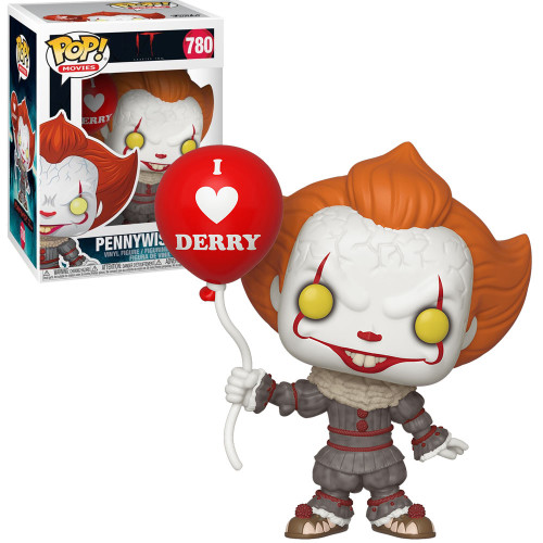 FUNKO POP MOVIES IT CHAPTER 2 - PENNYWISE WITH BALLOON 780-IT Pennywise-780