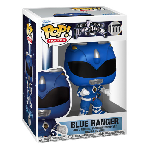 Funko Pop Movies Mighty Morphin Power Rangers O Filme  -  Ranger Azul Funko #1777 - Produto Original