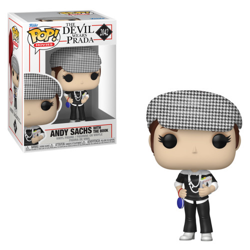 FUNKO POP MOVIES THE DEVIL WEARS PRADA - ANDY SACHS WITH THE BOOK 2042 DIABO VESTE PRADA 2 Funko Pop Diabo Veste Prada #2042 - Produto Original