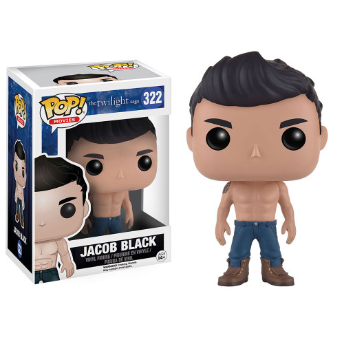 FUNKO POP MOVIES THE TWILIGHT SAGA - JACOB BLACK 322 The Twilght Saga Crepúsculo #322 - Produto Original