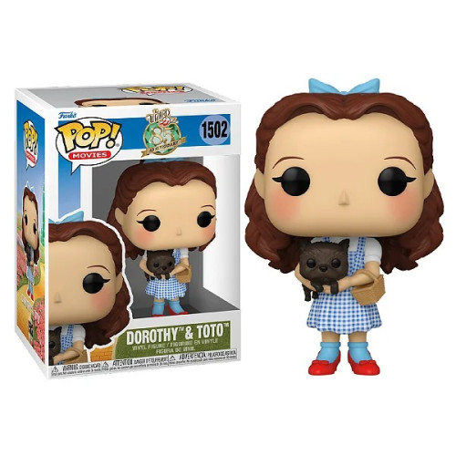 FUNKO POP MOVIES THE WIZARD DOROTHY & TOTO 1502-Movies-1502
