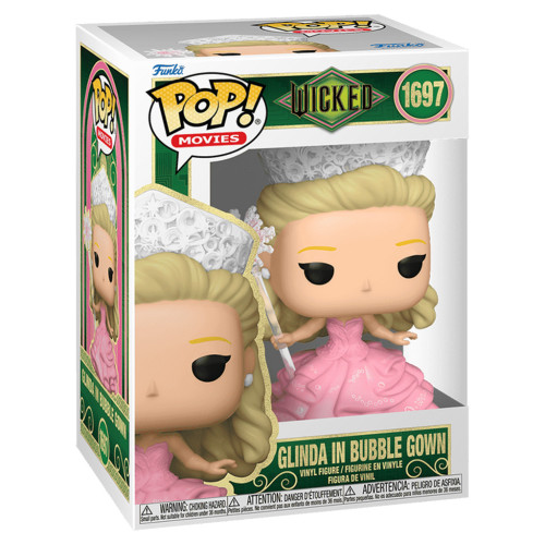 FUNKO POP MOVIES WICKED GLINDA IN BUBBLE GOWN 1697 - Movies - #1697