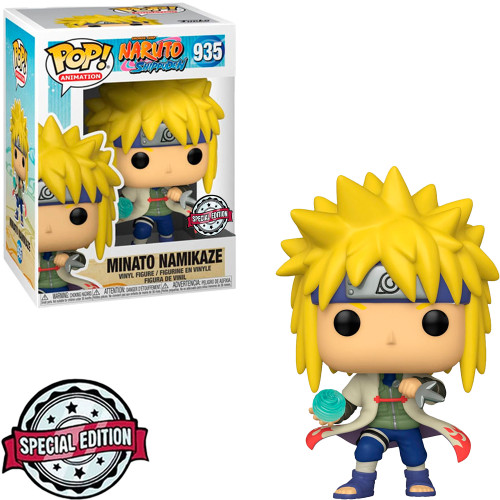 Funko Pop Naruto Shippuden Exclusive - Minato Namikaze 935 Naruto Shippuden #935 - Produto Original