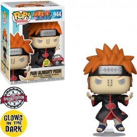 Funko Pop Naruto Shippuden Exclusive - Pain (almighty Push) (glows In The Dark) - Naruto Shippuden - #944