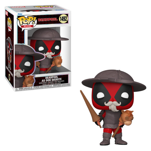 FUNKO POP PLUS MARVEL DEADPOOL - DEADPOOL AS DON QUIXOTE 1492 Marvel #1492 - Produto Original