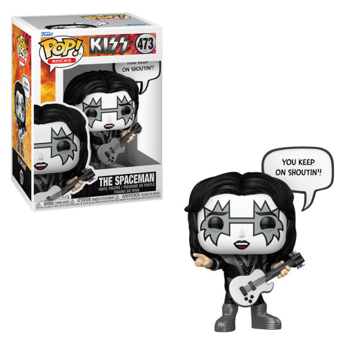 FUNKO POP ROCKS KISS - THE SPACEMAN 473 Rocks #473 - Produto Original