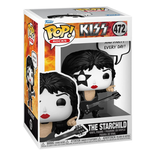 FUNKO POP ROCKS KISS SAYINGS THE STARCHILD 472 - Rocks - #472