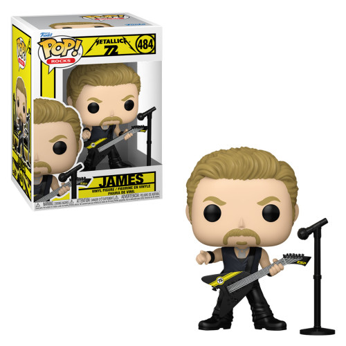 FUNKO POP ROCKS METALLICA '72 - JAMES 484-Rocks-484