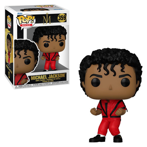 Funko Pop Rocks Michael Jackson 359 Michael Jackson #359 - Produto Original