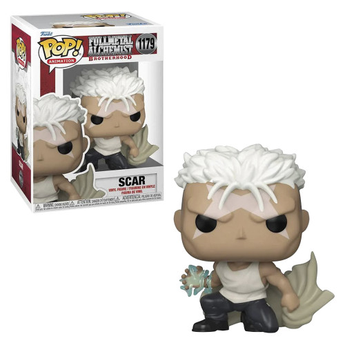 Funko Pop Scar 1179 - Fullmetal Alchemist Funko Pop Animation #1179 - Produto Original
