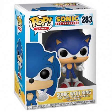 Funko Pop Sonic With Ring - Sonic - #283