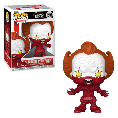 Funko Pop Television It: Welcome To Derry - Bloody Pennywise 1856-It Welcome To Derry-1856