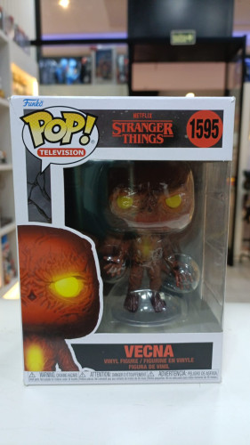 Funko Pop Vecna 1595 Stranger Things S4 Netflix Série Boneco Colecionável Vilão Geek-Stranger Things S4-1595