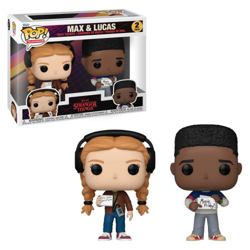 Funko Pop Television Stranger Things - Max & Lucas 2-pack (80139)-Television-80139