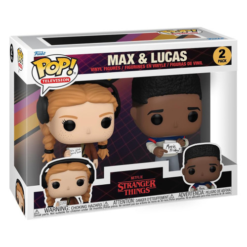 Funko Pop Television Stranger Things - Max & Lucas 2-pack (80139) - Television - #80139