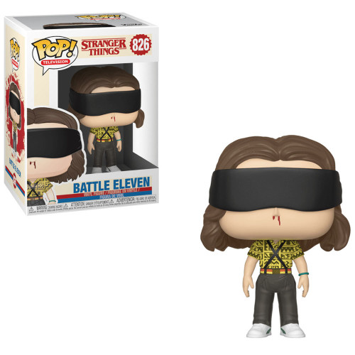 FUNKO POP TELEVISION STRANGER THINGS S3 - BATTLE ELEVEN 826 Television Stranger Things #826 - Produto Original
