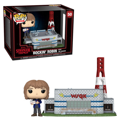 Funko Pop Town Stranger Things - Rockin' Robin With The Squawk 50 FUNKO POP #50 - Produto Original
