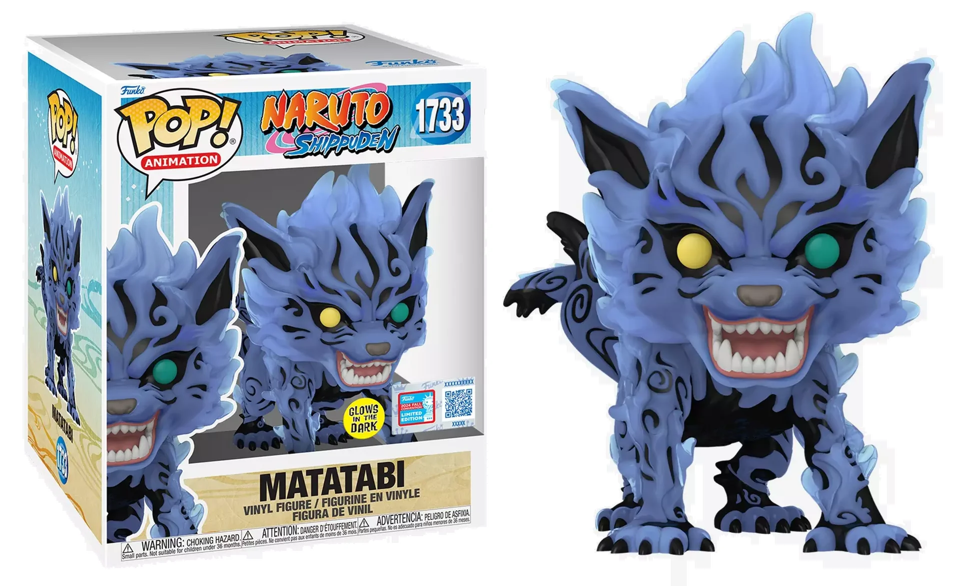 FUnko Pop Matatabi Glows in the Dark 2024 Fall Convention-Naruto Shippuden-1733