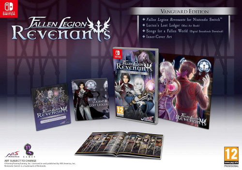 Fallen Legion Revenants Vanguard Edition - Switch Lacrado Mídia Física Europeu - Nintendo Switch - #