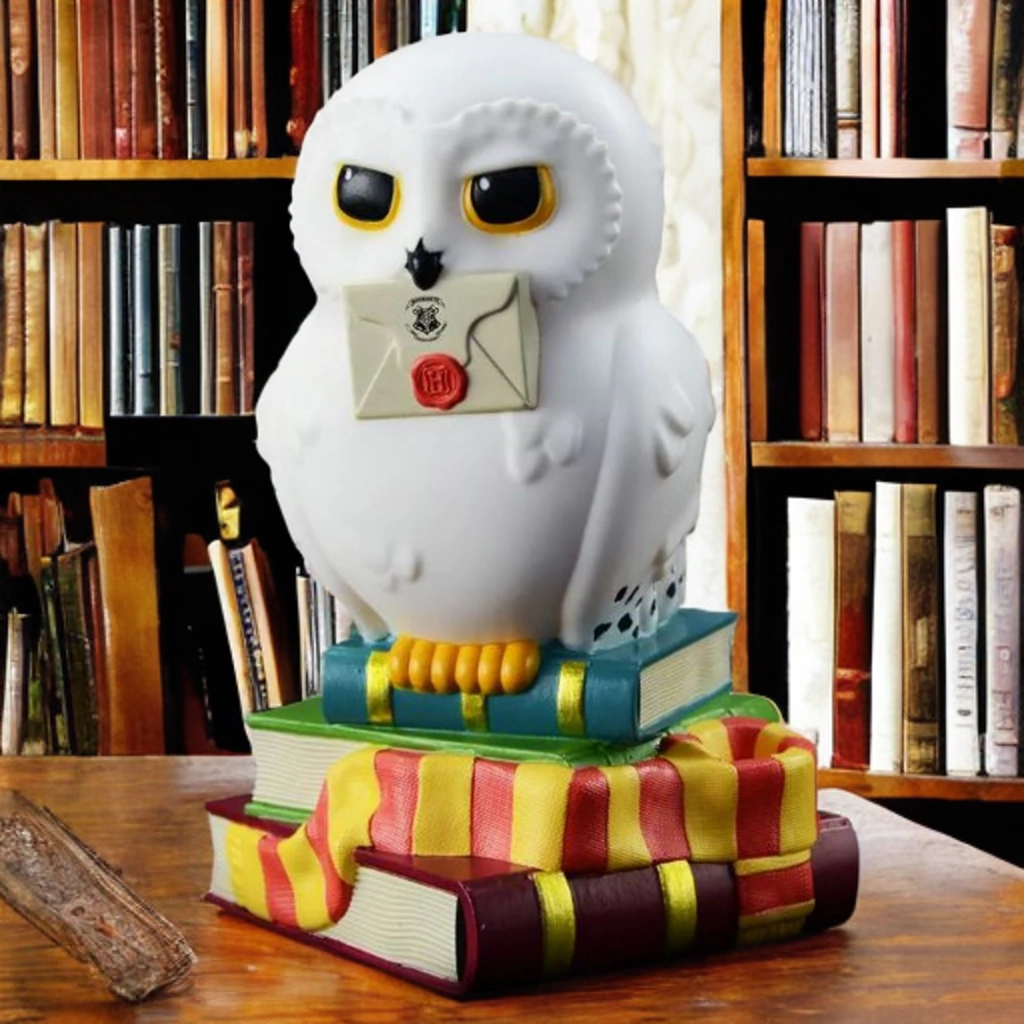 Action Figures Fandom Box – Harry Potter 127: Edwiges com Carta-Harry Potter-
