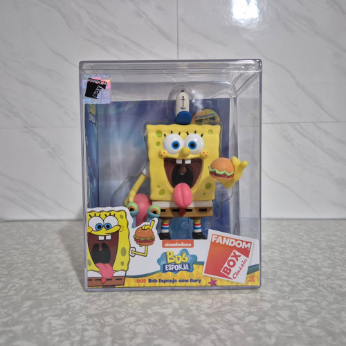 Fandom Box Bob Esponja com o Gary Bob Esponja Nickelodeon # - Produto Original