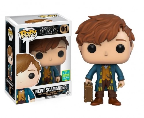 Funko Pop Animais Fantásticos Newt Scamander  (detalhes Na Caixa) Animais Fantásticos #1 - Produto Original