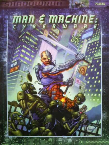 SHADOWRUN 3rd Edition - MAN & MACHINE Cyberware-Shadowrun 3rd Edittion-