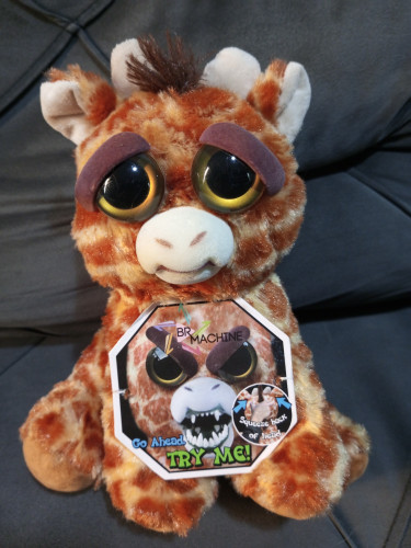 Action Figures Feisty pets - Girafa - BR Machine-Feisty Pets-