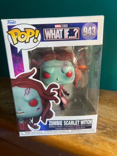 Funko Pop Feiticeira escarlate zombie What If ...? #943 - Produto Original